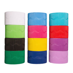 Scalloped Corr.Roll 15M Bright Blue