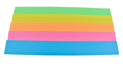 PAPER SENTENCE STRIPS 3X24 NEON SCHOOL SMART PK OF 100