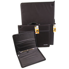 Case Portfolio With Rings A1 Black