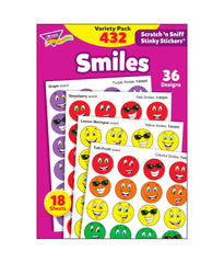 STICKER SMILES STINKY PK/432