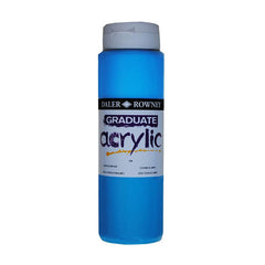 DAL GRADUATE ACRYLIC 500ML COERULEUM BLUE HUE -Min Qty 1