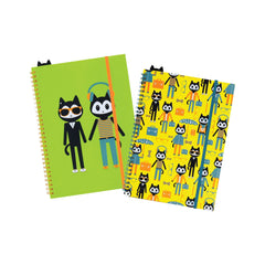 Foldermate, Spiral NB 70shtsA5 w/RmvablRulerBx=12 CK