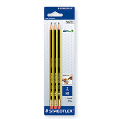 Staedtler, Noris Pencil with Rubber tip