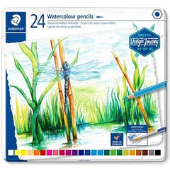 Staedtler, Coloured pencil aquarell Metal Set 24col