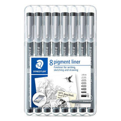 Staedtler, Pigment liner 308 St=8col