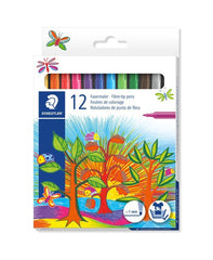 Staedtler, Fiber tip Pen cardboard Set-12col