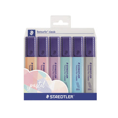 Staedtler, Textsurfer Highlter Pastel Wlt=6 col
