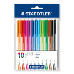 Staedtler, 432 Assorted Col Pak=10cols