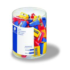 Staedtler, Plastic Sharpener Neon Colours Dsp=60pcs