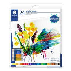 Staedtler, Acrylic Paint tubes ST=24col