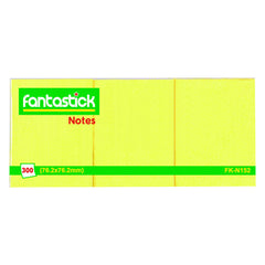 Fantastick, Stick Notes 1.5x2\" Yellow