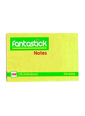 Fantastick, Stick Notes 2x3\" Yellow