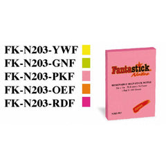 Fantastick, Stick Notes 2x3\" Fluor. Pink