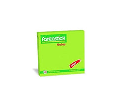 Fantastick, Stick Notes 3\"x3\" Fluor. Green