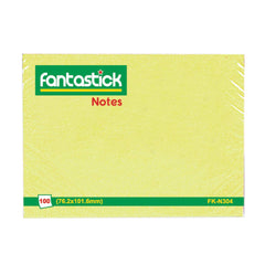 Fantastick, Stick Notes 3x4\" Yellow