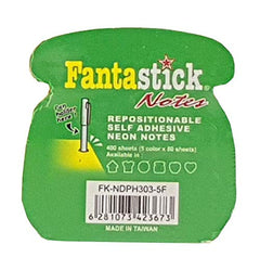 Fantastick, Stick Notes Fluor. 5col. Phone