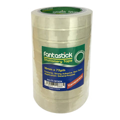 Fantastick, Tape 18mm x 72 Yards x 3” Pk=8rol