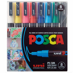 Uniball, Uni Posca PC-3M Soft Colors PAC=08C