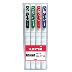 Uniball, Uniball Compo 0.3mm Wlt=4pc