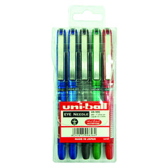 Uniball, Eye Needle R/Pen 0.5mm Wlt=5Pc