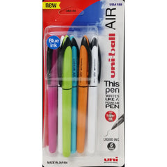 Uniball, UB AIR Micro-EL Fancy Barrel Pac=06EA