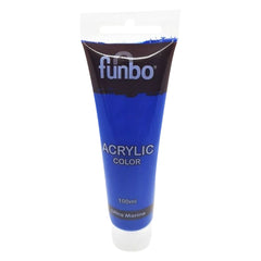 Funbo ACRYLIC tube 100ml 33 ULTRA MARINE FO-AC-100-033