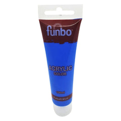 Funbo ACRYLIC tube 100ml 38 COBALT BLUE FO-AC-100-038
