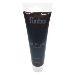 Funbo ACRYLIC tube 100ml 51 BLACK FO-AC-100-051