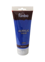 Funbo ACRYLIC tube 200ml 33 ULTRA MARINE FO-AC-200-033