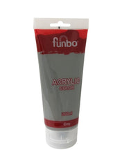 Funbo ACRYLIC tube 200ml 55 GREY FO-AC-200-055