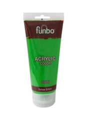 Funbo ACRYLIC tube 200ml 78 YELLOW GREEN FO-AC-200-078