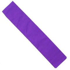 Funbo Crepe paper 23gsm 50cmx2m Packet of 10 violet FO-CP80-26-VT