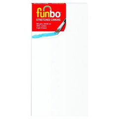 Funbo Stretched canvas 380 gms 20X40 cm FO-114002040