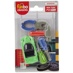 Funbo 3D Eraser in Blister Pack-Garage