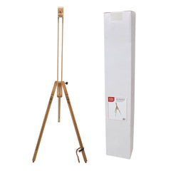 Funbo Easel Beech Wood Size 96x96x192cm