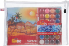 Funbo HB pencils YW+Eraser Value Pack of 5 Box