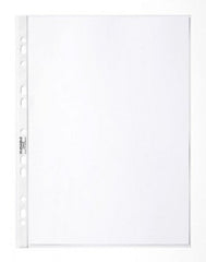 Clipp Glass Clear Pocket PP A4 Packet of 100 CP-F32428 Pack of 100