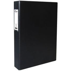 Clipp 2 Ring Binder D type A4 Black CP-F44428250 Each 1