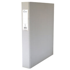 Clipp 2 Ring Binder D type A4 Grey CP-F4442825AM 20 Each