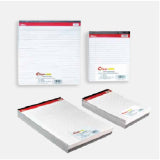 Clipp LEGAL PAD 5x8 40SHTS white CP-PL5846W22 Pack of 10