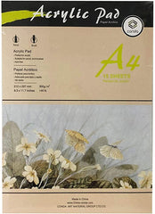 Conda Pad Acrylic A4 15 Sheet 300 gm CD A412602 01