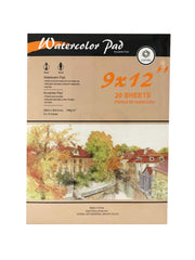 Conda Group Pad Water Color 190g 9 x 12 inch 20 Sheet CD A412118