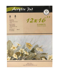 Conda Group Pad Oil & Acrylic 300g 12 x 16 inch 10 Sheet CD A412604