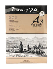 Conda Group Pad Drawing A3 100 Sheet 75g CD A41333