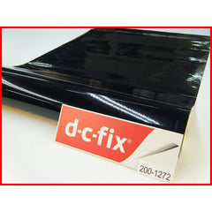 DC Fix, Plain Gloss 45cmx15m Black DC-200-1272