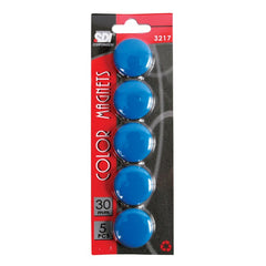 Hand, Colour Magnets 30mm Box of 10bls No. 3217