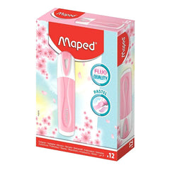 Maped Highlighter Pastel Pink Box 12 Pcs MD-742576