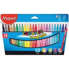 Maped Color Peps Felt Tip 24 Colors Box MD-845022