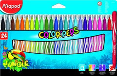 Maped Color Peps Felttip Jungle24 Colors MD-845422