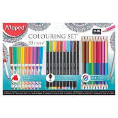 Maped Adult Coloring Packet 33 Pcs MD-897417